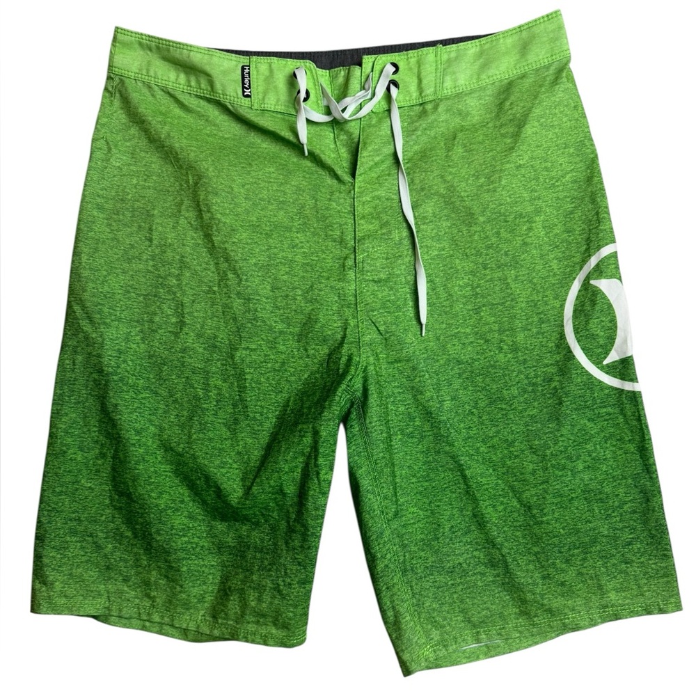 Hurley‎ Men’s Green Gradient Board Shorts Size 30